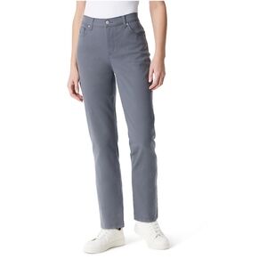 Gloria Vanderbilt® Amanda Classic Misses Straight Jeans (Dusk Gray 18L)